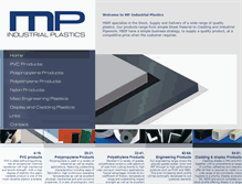 Tablet Screenshot of mpindustrialplastics.co.uk